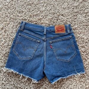 Levi’s High Rise Jean Shorts